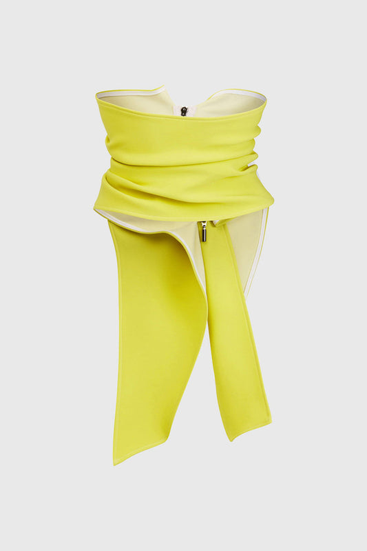 Ceinture Corset - Jaune