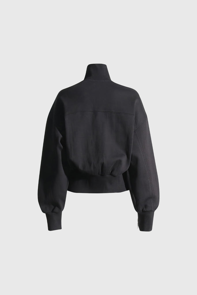 Sweatshirt zippé - Noir