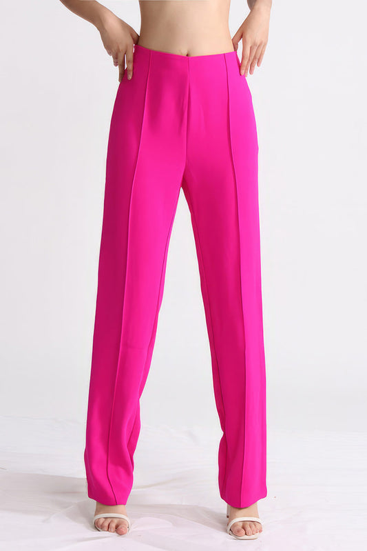 Gerade Hose - Fuchsia