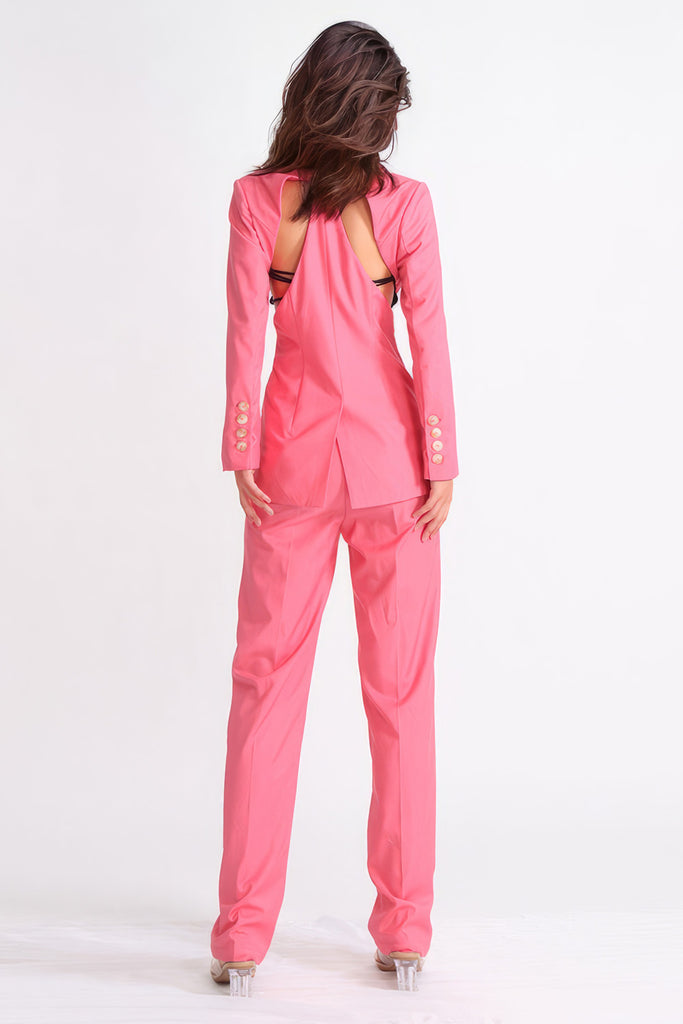 Suit 2-Piece Set - Pink