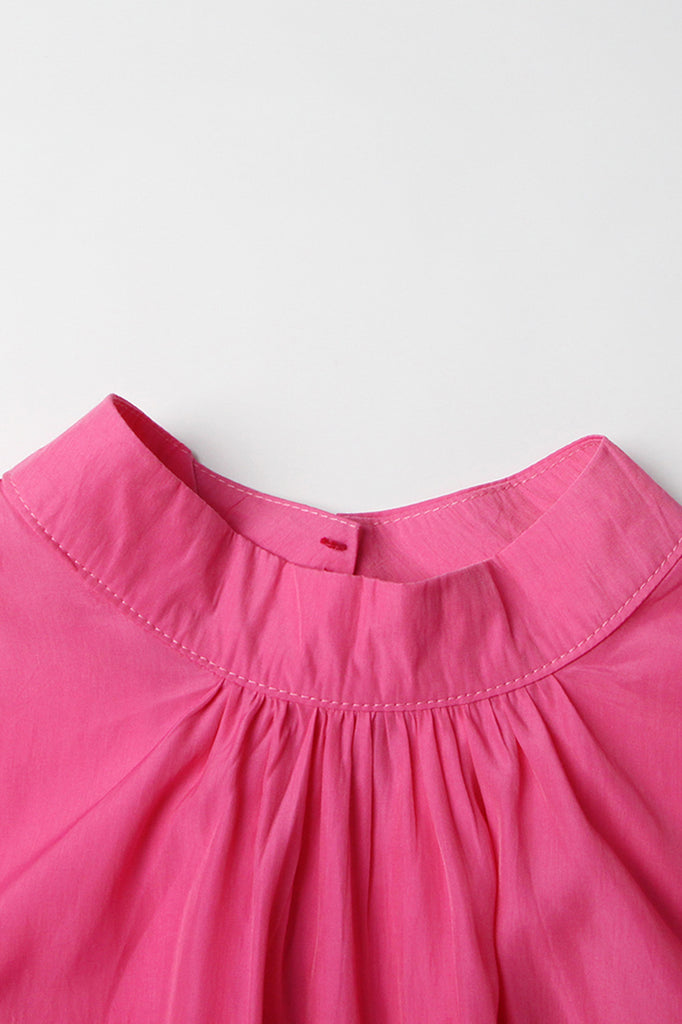 Conjunto de 2 piezas con volantes - Rosa