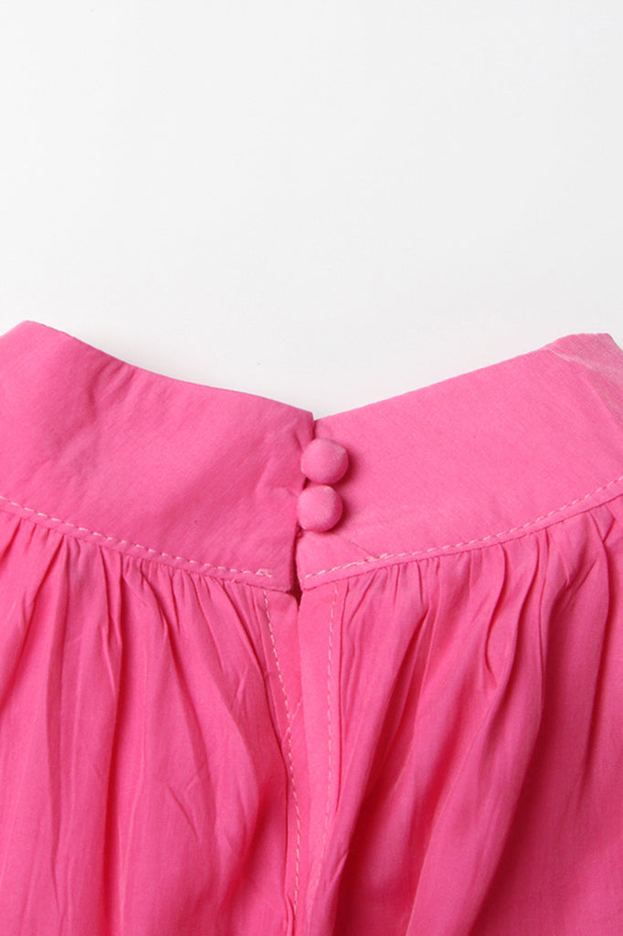 Conjunto de 2 piezas con volantes - Rosa