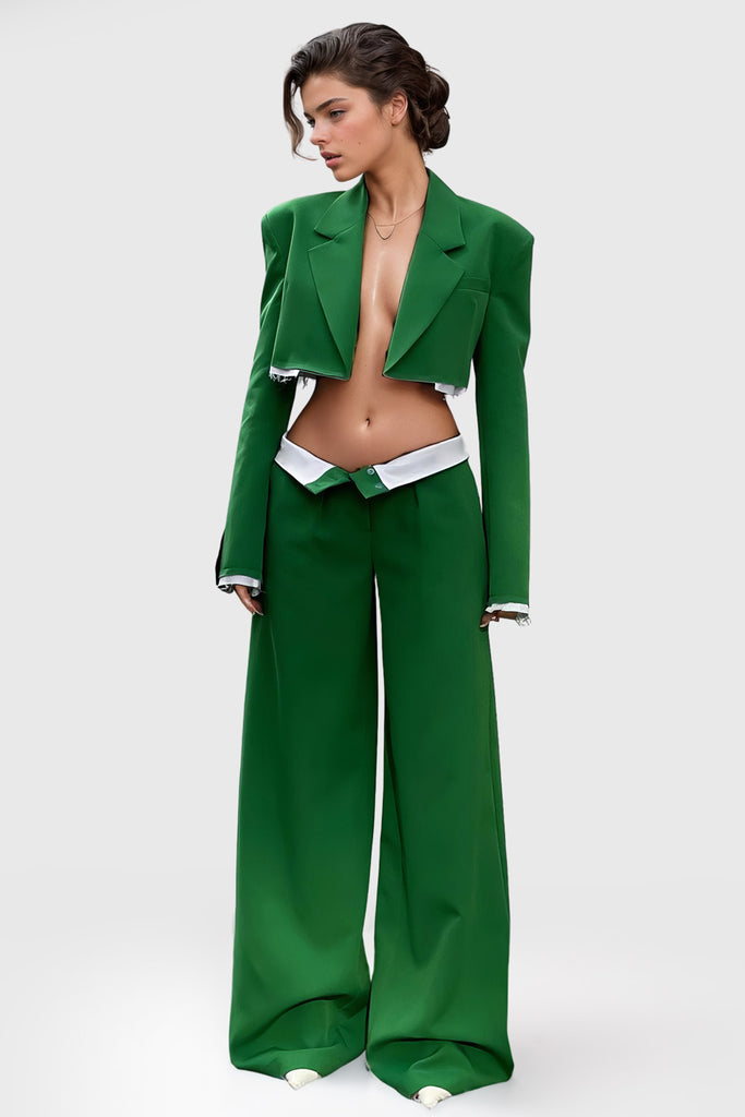 Traje Casual 2 Piezas - Verde