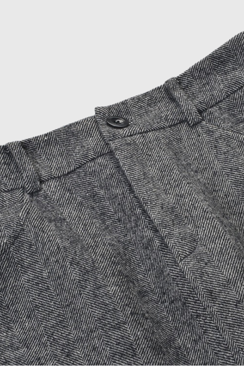 Short Textured Jacket with Pockets - Grey